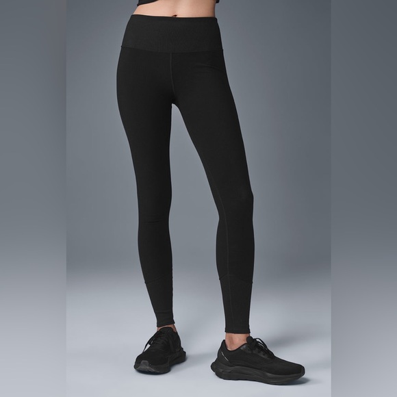 ALO Yoga Pants - Alo Yoga High-Waist Alosoft Lounge Legging Black Athleisure Large